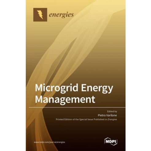 (영문도서) Microgrid Energy Management Hardcover, Mdpi AG, English, 9783036517117