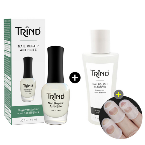 (유럽직수입 트린드)네일리페어-안티바이트9ml 손톱물어뜯는 버릇습관 방지l(+event 넌아세톤 리무버125ml반값할인) ////고객감사 증정 이벤트////, 안티바이트9ml+넌아세톤(할인9000원)+실리콘골무, 9ml, 1개