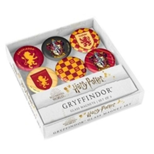 Harry Potter:Gryffindor Glass Magnet Set (Set of 6), Harry Potter, Insight Editions(저),Insight .., Insight Editions 해리포터원서 Best Top5