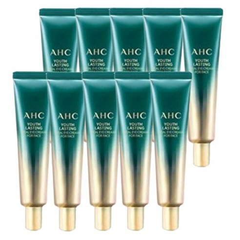 AHC 아이크림 시즌9 유스래스팅 리얼 아이크림 포 페이스 12ml, 10개