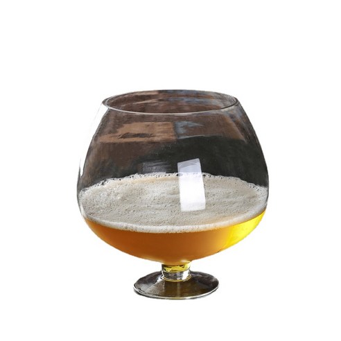 ANKRIC 물컵 거대한 왕 유리 슈퍼 대용량 맥주 유리 대형 레드 와인 유리 잔 잔 영웅 컵, 4L 4000ML