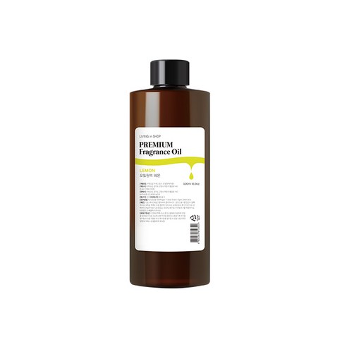리빙인샵 LIVINGinSHOP 프래그런스 오일 원액, 1개, 500ml, 레몬