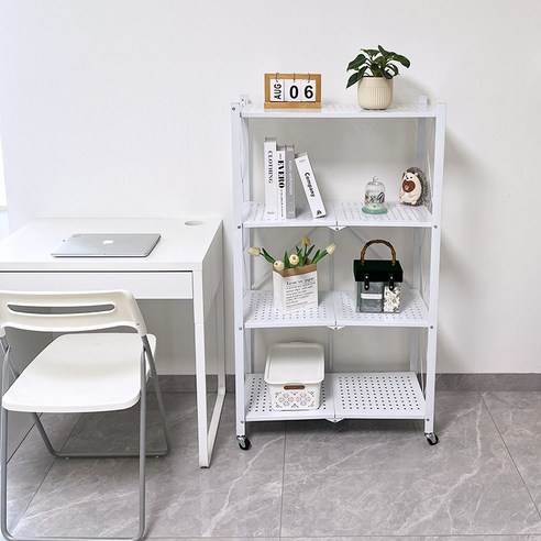 내구성 있고 다용적이며 공간 절약적인 레퓰리 원터치 접이식 폴딩 철제 수납장