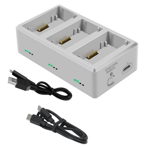 DJI 미니 3 프로 드론 배터리 고속 충전 허브 충전기 버틀러 액세서리, 1.charging hub