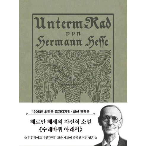 초판본 수레바퀴 아래서 미니북:1906년 오리지널 초판본 표지디자인, 더스토리, 초판본 수레바퀴 아래서 미니북, 헤르만 헤세(저) / 이순학(역), 헤르만 헤세 저/이순학 역