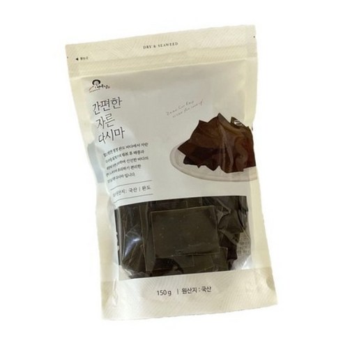 안옥남 간편한 자른 다시마, 150g, 2개