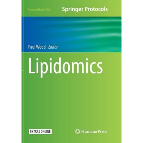(영문도서) Lipidomics Paperback, Humana, English, 9781493983476