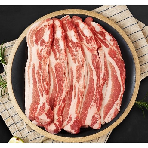 공드린 한돈 1등급 암퇘지 생삼겹살 1KG (도축 6일이내 초신선육)