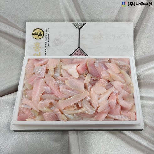 [나주수산] 더일품홍어 몸살1kg 아르헨티나산 중간삭힘