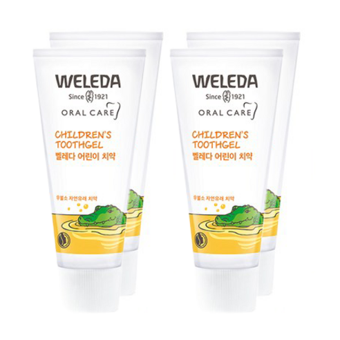 벨레다 어린이 치약, 50ml, 4개