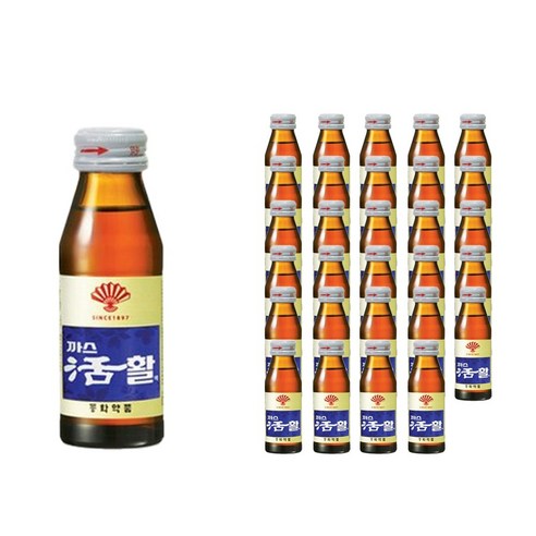 동화약품 부채표 까스활, 75ml, 30병