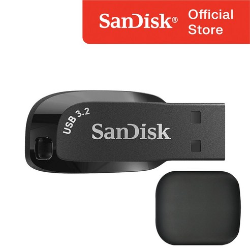 샌디스크 울트라 쉬프트 CZ410 USB 3.2 메모리 / USB 보관 케이스, 64GB, 퍼플