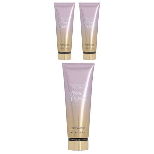 빅토리아시크릿 프레그런스 바디 로션 236ml, Velvet Petals, 3개