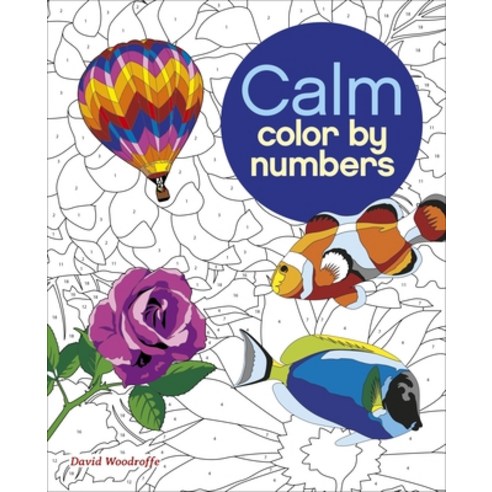 Calm Color by Numbers Paperback, Sirius Entertainment