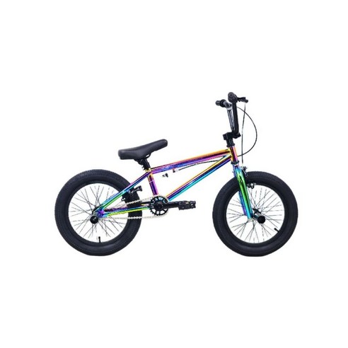 BMX 자전거 16인치 묘기, 퍼플 블랙, 1개