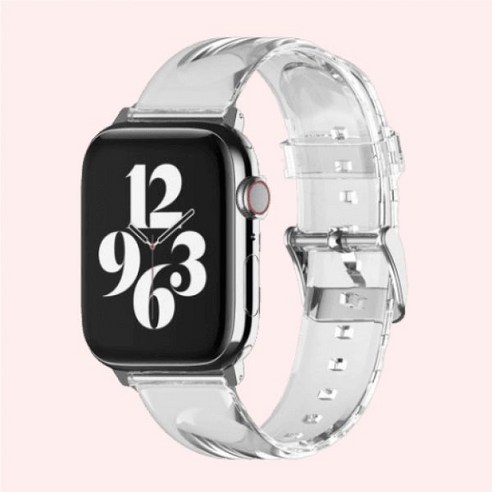 엘라고 애플시계 워치 4~9 SE 울트라1 2 클리어 밴드 스트랩 [100% 정품/남녀공용/38/40/41mm/정품보장] 애플워치se2