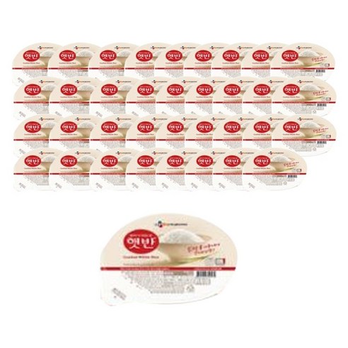 [제트스카이]CJ 햇반, 210g, 36개