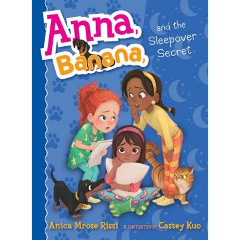 Anna Banana and the Sleepover Secret 7 Hardcover, Simon & Schuster Books for ..., English, 9781534417199