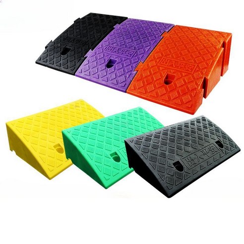 자동차경사판 슬로프 경사로진입 턱단차 세이프티업 차량진입발판 경사로, 블랙-롱 50 폭 33 높이 17 휠체어경사로