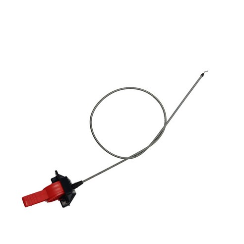 스로틀 케이블 AM121508 LX188 교체 부품 액세서리 1pc에 적합, 길이 약. 102.7cm, 검은 색, 플라스틱
