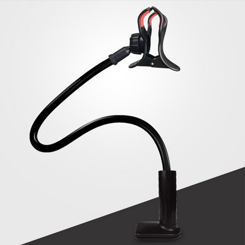 휴대폰 홀더 스탠드 휴대용 책상 브래킷 마운트 스탠드 베이스 브래킷 지지대 75cm, Black