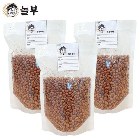 파더스마켓 볶은 옥수수차 500g 3봉