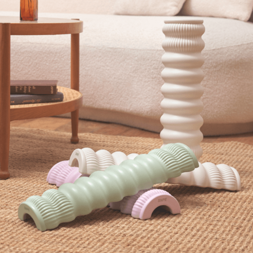 웨이브베개2 롱&리치 소프트민트로 편안한 잠을 경험하세요