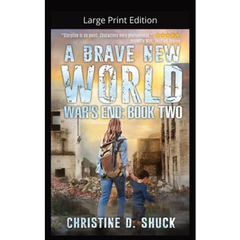 (영문도서) A Brave New World-Large Print Hardcover, English, 9781955150224, Christine Shuck
