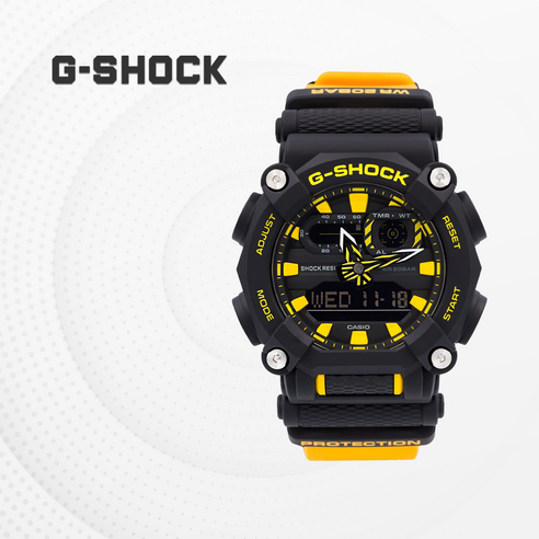 지샥 G-SHOCK 아날로그 전자시계 패션 군인 군입대 남자 빈티지 손목시계 GA900A GA-900A-1A9