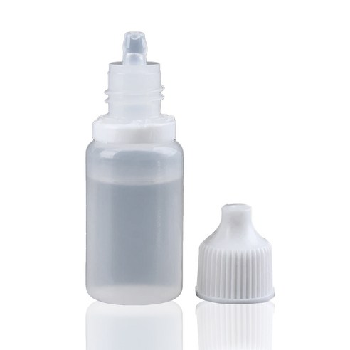 말랑말랑 뾰족캡 소분공병, 흰색캡 10ml 100개, 100개