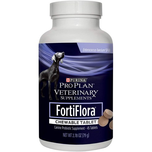 Purina Fortiflora 강아지 유산균 45정