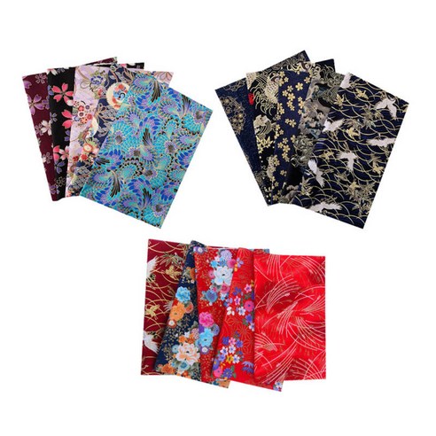 15pcs 20x25cm 다채로운 면 패치 워크 바느질 퀼트 직물 번들 20x25cm, 구조, 여러 가지 빛깔의