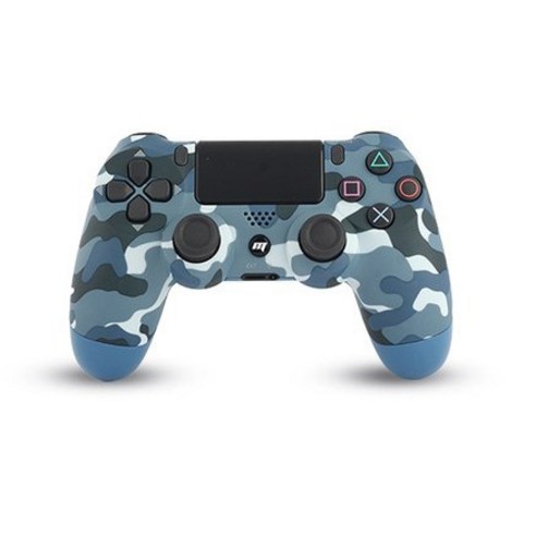 PS4 플스4 PC 스팀 게임패드 듀얼쇼크4 호환 컨트롤러 블루투스 피파 무선 더블쇼크, 밀리터리 블루