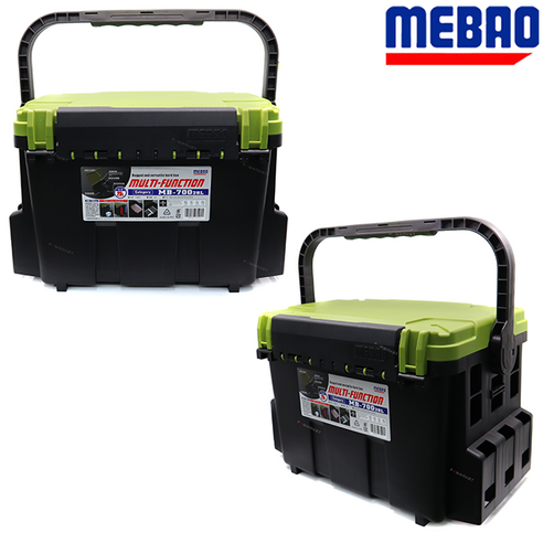 메바오 태클박스 버킷 마우스 낚시 소품 케이스 가방 28L MB-700, 1개, 그린/블랙
