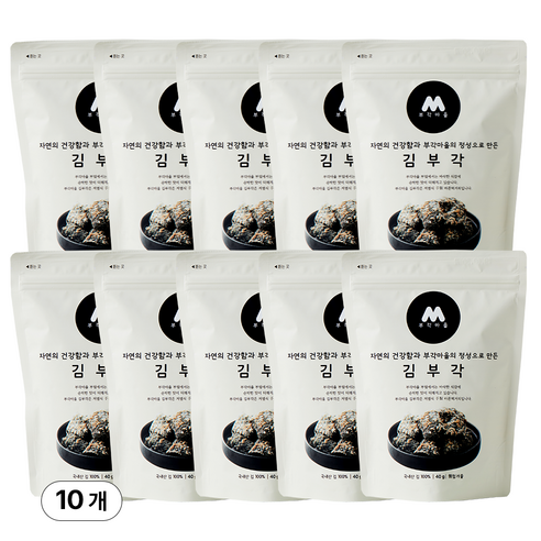 바삭한 행복, 부각마을 수제 김부각으로 식탁을 풍성하게! 부각마을