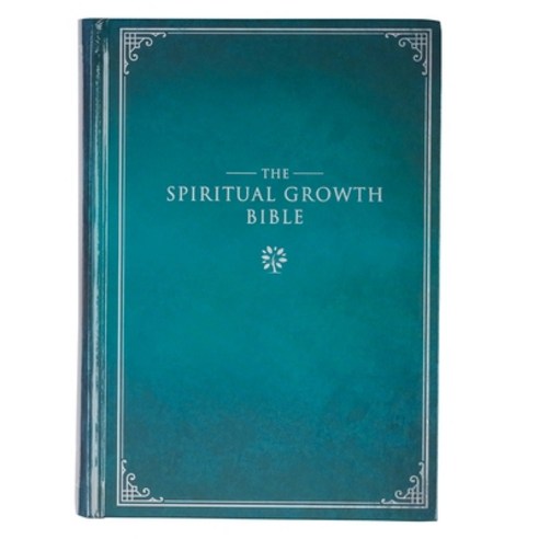 (영문도서) The Spiritual Growth Bible Study Bible NLT - New Living Translation Holy Bible Hardcover ... Leather, Christian Art Gifts, English, 9781432134679