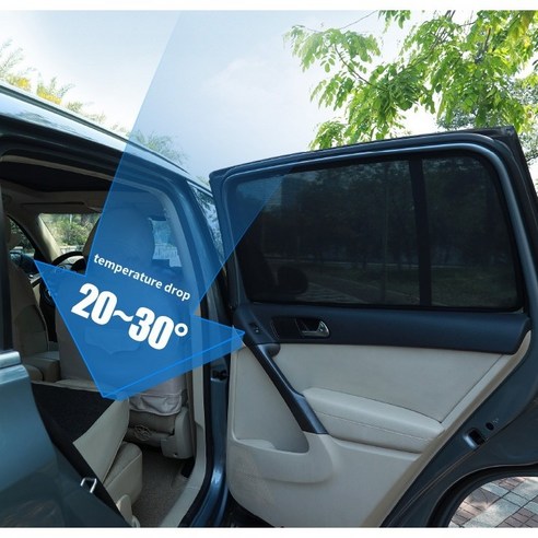 차량을 보호하고 안락함을 보장하는 SUV 차량용 모기장 및 햇빛가리개