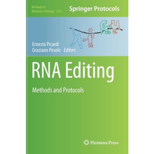 (영문도서) RNA Editing: Methods and Protocols Hardcover, Humana, English, 9781071607862