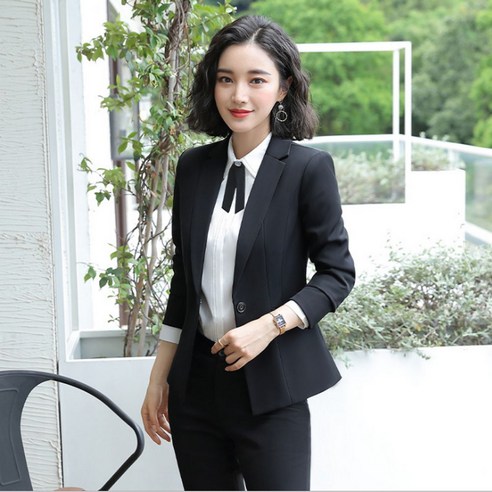 키밍 면접 여성 슈트세트