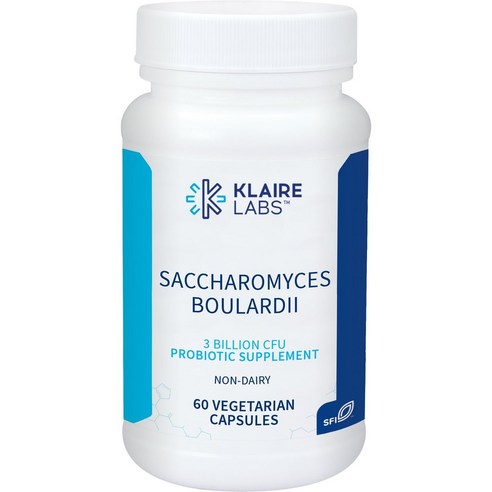 Klaire Labs Saccharomyces Boulardii 클레어 랩스 사카로미세스 불라디 300억 CFU 120베지캡슐, 1개, 1, 120정