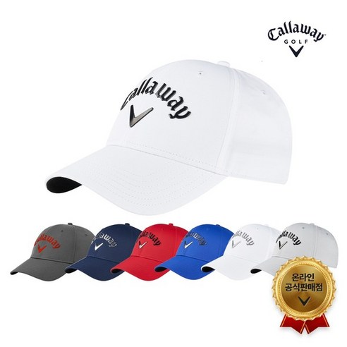 타이틀리스트모자 [한국캘러웨이정품] 22년형 CG 리퀴드메탈 골프모자, 화이트 Best Top3