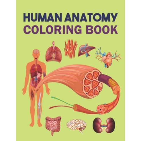 Human Anatomy Coloring Book Paperback, Independently Published, English, 9798732698763