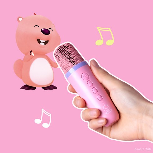사랑스러움이 톡톡! 잔망루피 블루투스 스피커 마이크로 일상에 즐거움을 더하세요!