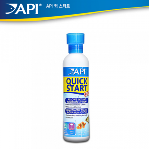 API 퀵 스타트 Quick Start 수족관 수질관리 어항 물잡이, 237ml