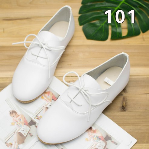 옥스퍼드화 여성로퍼 깔끔한 플랫슈즈 슬립온 옥스포드화 슈즈 속굽 캐주얼 데일리 여성구두