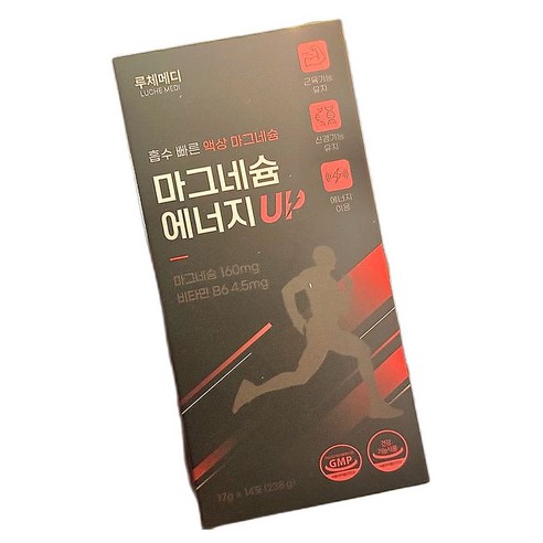 마그네슘 결핍 예방 체내 에너지 생성 간편한 섭취 영양제 건강식품, 14포, 1개, 1개, 17g