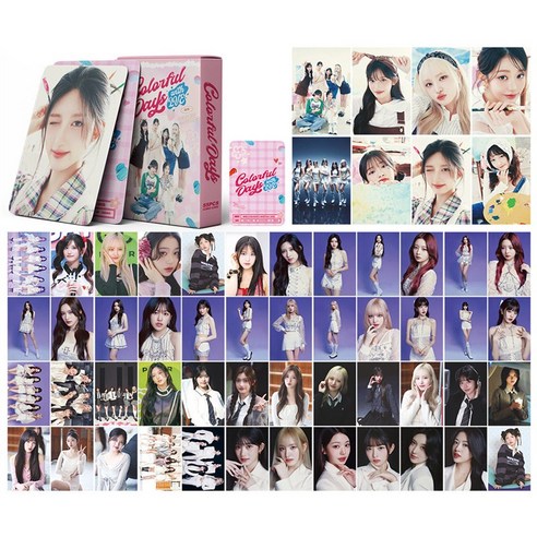 포카에라 IVE 아이브 2025 시즌그리팅 Colorful Days 55장, SC55-IVE