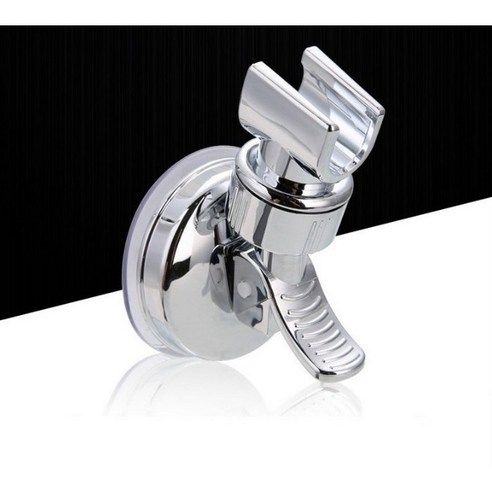 꿀쥬 360도 회전 원터치 흡착 샤워기 거치대, 2개