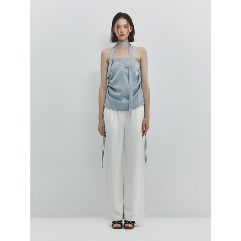 ★MEENDERI★SLIT STRING JOGGER PANTS - WHITE★正規品/送料込 MEENDERI SLIT STRING JOGGER PANTS - WHITE - 바지 | 쿠팡