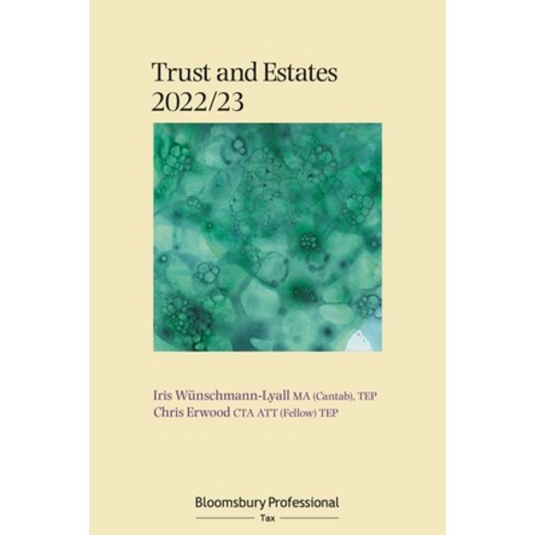 (영문도서) Bloomsbury Professional Trusts and Estates 2022/23 Paperback, Tottel Publishing, English, 9781526523525